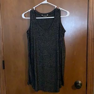 Long sleeve cold shoulder top